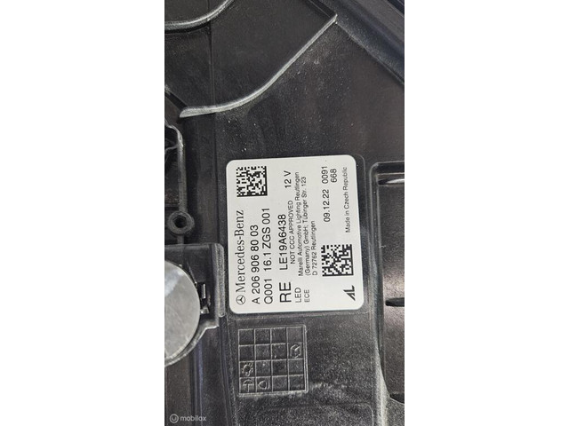 Koplamp origineel led C-klasse W206 ('21->) A2069068003 - Afbeelding 5