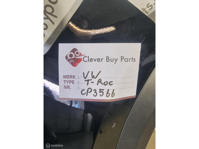 Spatbord rechts zwart Volkswagen T-Roc ('17->) - Afbeelding 2