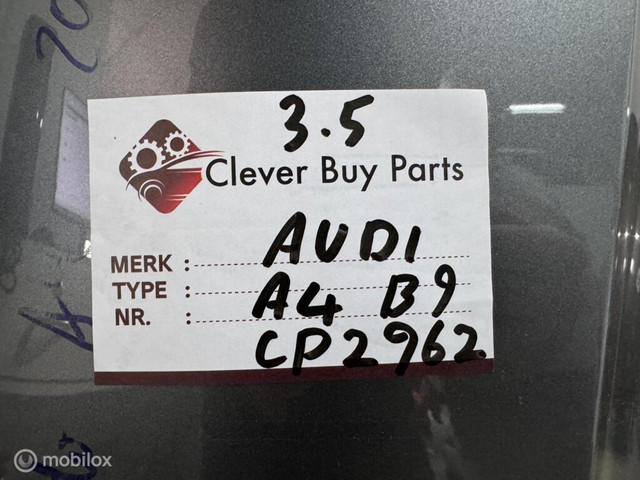 Motorkap origineel Audi A4 Limousine B9 ('15-'19) - Afbeelding 3