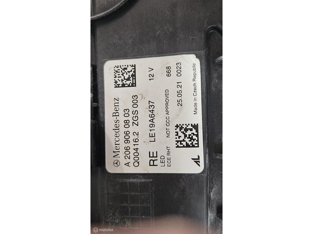 Koplamp origineel led C-klasse W206 ('21->) A2069060803 - Afbeelding 5