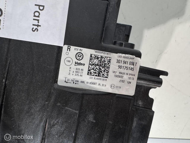 Koplamp origineel matrix led VW Passat B8 14-21 CP6175 - Afbeelding 4